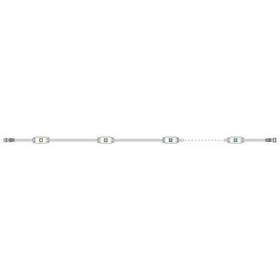 Twinkly PRO - Modules 25 RGB LED - clear - 25 RGB SPI modules, 30 cm s