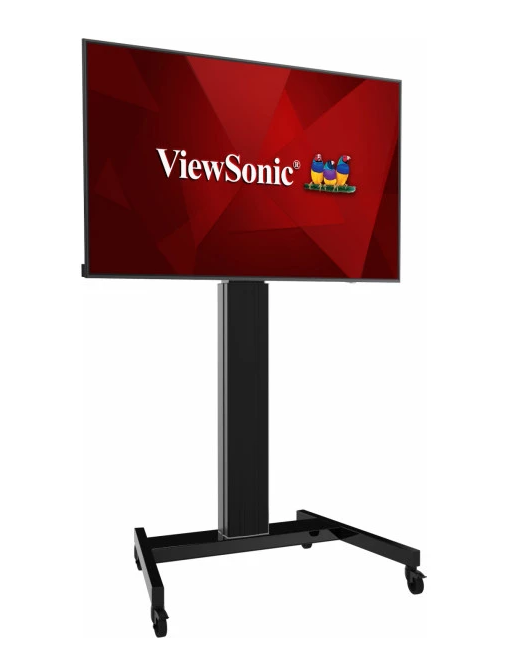 Supporto per monitor con carrello ad altezza variabile e controllo motorizzato per display da 42" fino a 86" ViewSonic VB-CNM-002