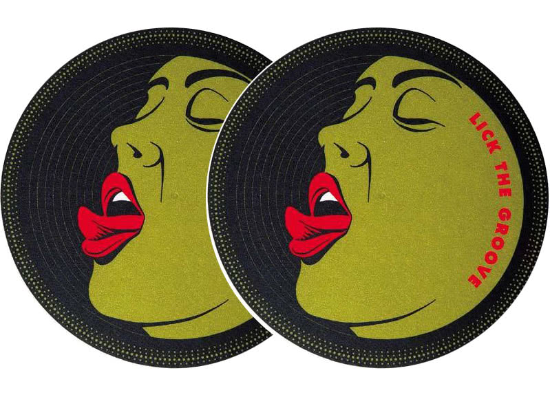 2x Slipmats - Lick the Groove