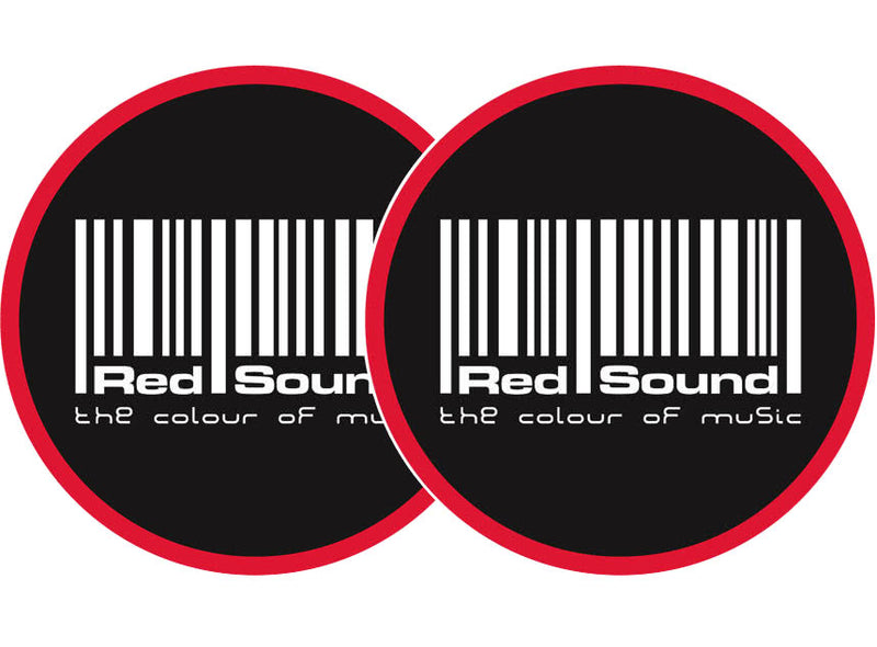 2x Slipmats - Redsound Logo