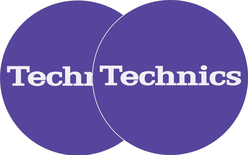 2x Slipmats - Technics - Purple