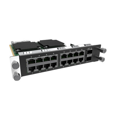 NovaStar - H_16xRJ45+2xFiber - 16x RJ45 + 2x Fiber output card for Novastar H Series H2/H5/H9/H15 video wall splicers