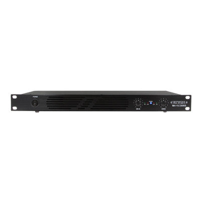 MA 1U 2300D  - 2 x 300 W RMS 4 ohm 1U power amplifier