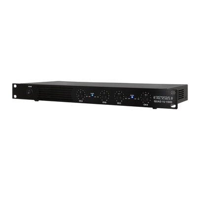 Definitive Audio - QUAD 1U 150D  - 4 x 150 W RMS 4 ohm 1U power amplifier