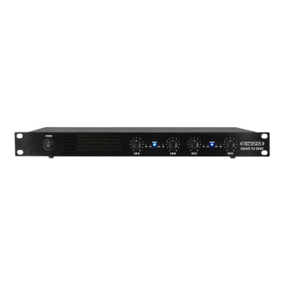 Definitive Audio - QUAD 1U 200D  - 4 x 200 W RMS 4 ohm 1U power amplifier