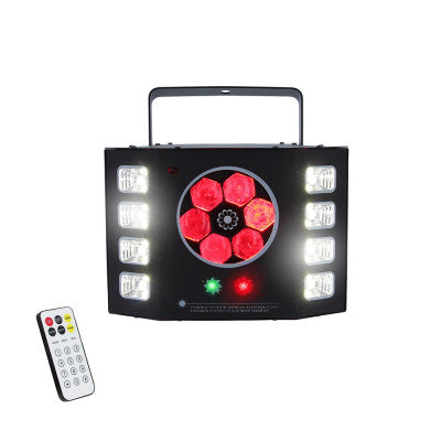 LIGHTBOX 90S  - Combined lighting effect: B-EYE + laser + strobe + UV effects, 14 DMX channels, 90 W
