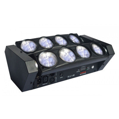 Power Lighting - SPIDER LED 64 W C W MK2  - White LED projector 8 x 8 W C W MK2