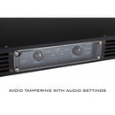 JB Systems - AMP400.2 Mk2 - 2 x 400 W @ 4 ohm Class-D power amplifier, 1U rack