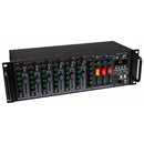 LIVERACK-10 - 10 channel PA mixer in 19" rack format