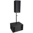 SQT-210 - 1620 W active 2way high power FOH-cabinet  2x 10" LF + 1.4" MID/HF driver with DSP"
