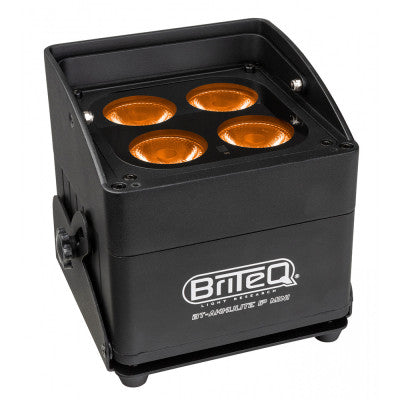 BT-AKKULITE IP MINI - Outdoor LED projector with 4 x 5-in-1 RGBWA + IR Rem.