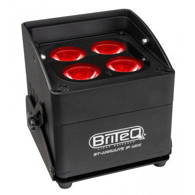 BT-AKKULITE IP MINI - Outdoor LED projector with 4 x 5-in-1 RGBWA + IR Rem.