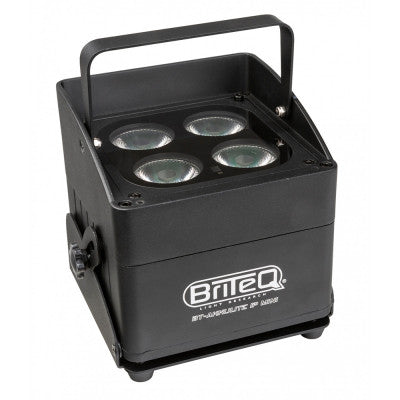 BT-AKKULITE IP MINI - Outdoor LED projector with 4 x 5-in-1 RGBWA + IR Rem.