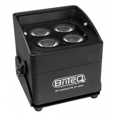 BT-AKKULITE IP MINI - Outdoor LED projector with 4 x 5-in-1 RGBWA + IR Rem.