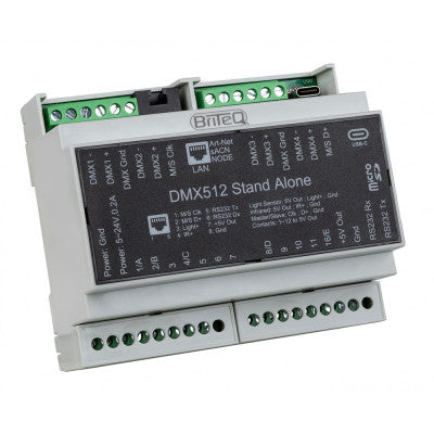 LD-1024DIN NET - Network enabled 1024 channels DMX interface