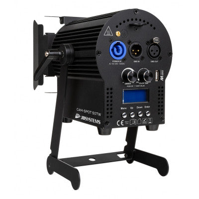 CAM-SPOT 50TW - Theaterspot 50 W CW+ W W with DMX + barndoors
