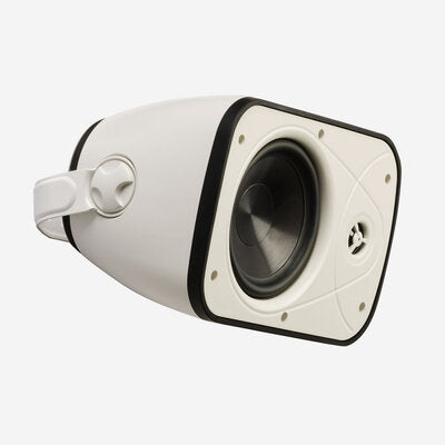 Audiophony PA - 2 ways passive loudspeakers, 6.5″ + 1″ speaker, bass radiator 60 W, 100 V and 8 ohm, IP65, white