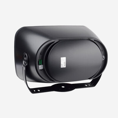 Audiophony PA - 80 W loudspeaker, 8″ + 1″, bass radiator,  100 V and 8 ohm, IP65, black