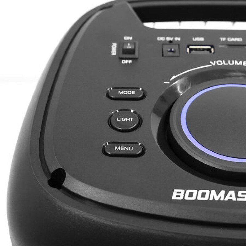 BoomTone DJ - BOOMASTER300   - 250 W active portable loudspeaker for karaoke, battery powered, Bluetooth