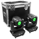 MAC BEAM1R-FC  - Set of 2 Mac Mah - MAC BEAM1R moving heads delivered as a flight case on wheels