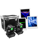 MAC BEAM1R-FC  - Set of 2 Mac Mah - MAC BEAM1R moving heads delivered as a flight case on wheels