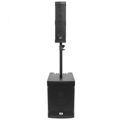 Mac Mah - 1200 W active sound system, Bluetooth, MIC and INST inputs
