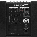 Mac Mah - LS-1200  - 1200 W active sound system, Bluetooth, MIC and INST inputs
