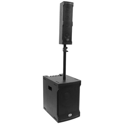 Mac Mah - 1200 W active sound system, Bluetooth, MIC and INST inputs