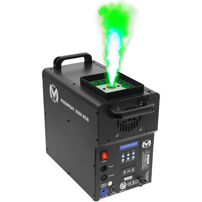 Mac Mah - Fog Spray 3000 RGB   - 3000 W RGB vertical smoke machine with LEDs integrated into a single device