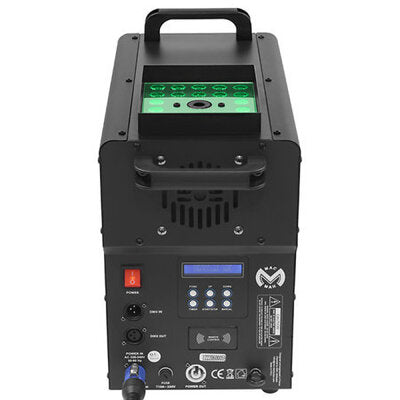 Mac Mah - Fog Spray 3000 RGB   - 3000 W RGB vertical smoke machine with  24 x 3 W LEDs integrated into a single device