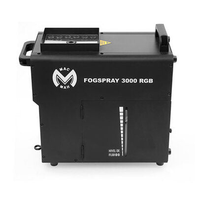 Mac Mah - Fog Spray 3000 RGB   - 3000 W RGB vertical smoke machine with  24 x 3 W LEDs integrated into a single device