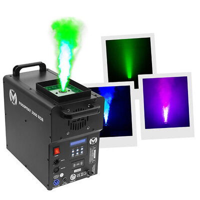 Mac Mah - Fog Spray 3000 RGB   - 3000 W RGB vertical smoke machine with LEDs integrated into a single device