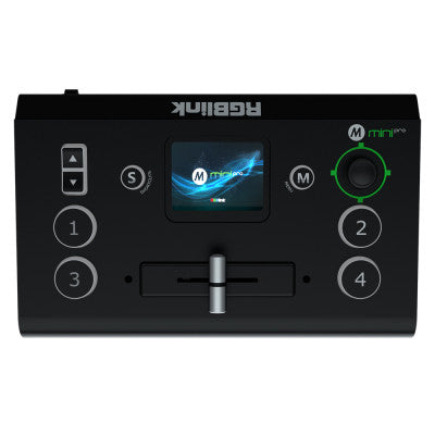 RGBlink - mini-pro 2022 - Support four-way HDMI2.0 input, HDMI1.3 output, support audio input and output, USB3.0 streaming, USB2.0 recording, support touch screen, preview.