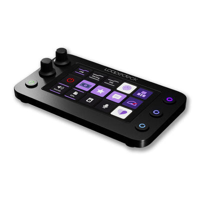 Loupedeck - Loupedeck Live S - Ultimate console for content creators and streamers, 15 fully customizable touch keys