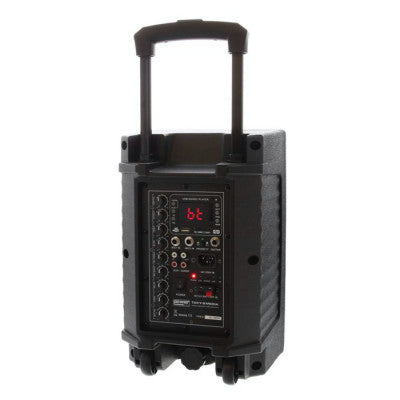 TAKY 8 MEDIA - MP3 portable audio system + 1 UHF handheld microphone, 8" speaker