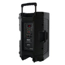 TAKY 15 MEDIA - MP3 portable audio system + 2 UHF handheld microphone, 15" speaker