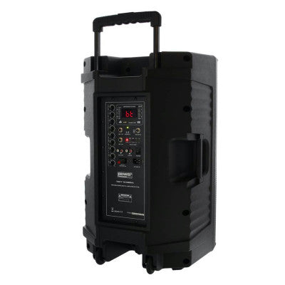 TAKY 15 MEDIA - MP3 portable audio system + 2 UHF handheld microphone, 15" speaker