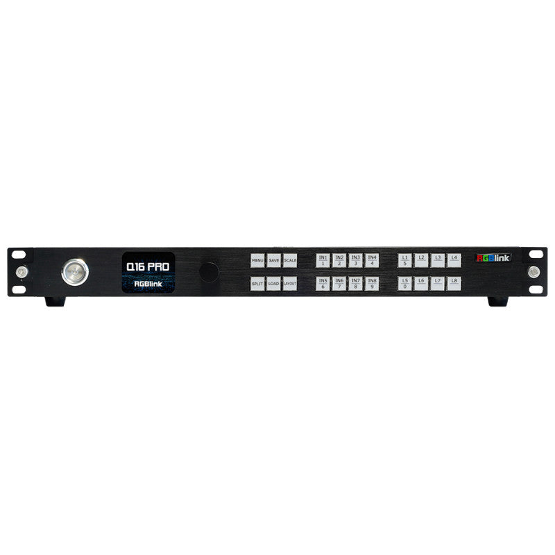 RGBlink - Q16pro Gen2 1U - 4K multi-layer Video wall splicing processor