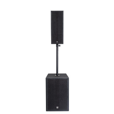 Audiophony - MOJOcurveXL - 15" active subwoofer and curve array system with mixer and 1 Bluetooth TWS input