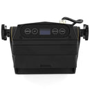 Evolite - Set of 6 TROPIKOLOR 4X15W IP65 projectors, delivered in flight case of 6 compartments