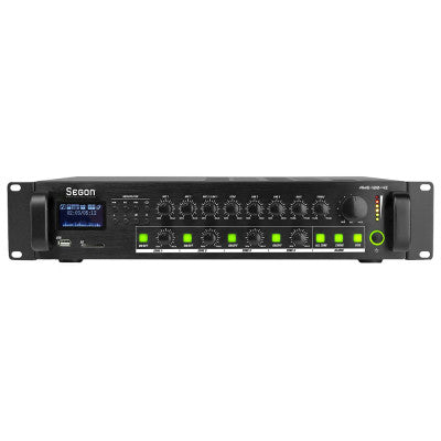 AME-240-4Z - 240 W compact 4 zones amplifier with media player