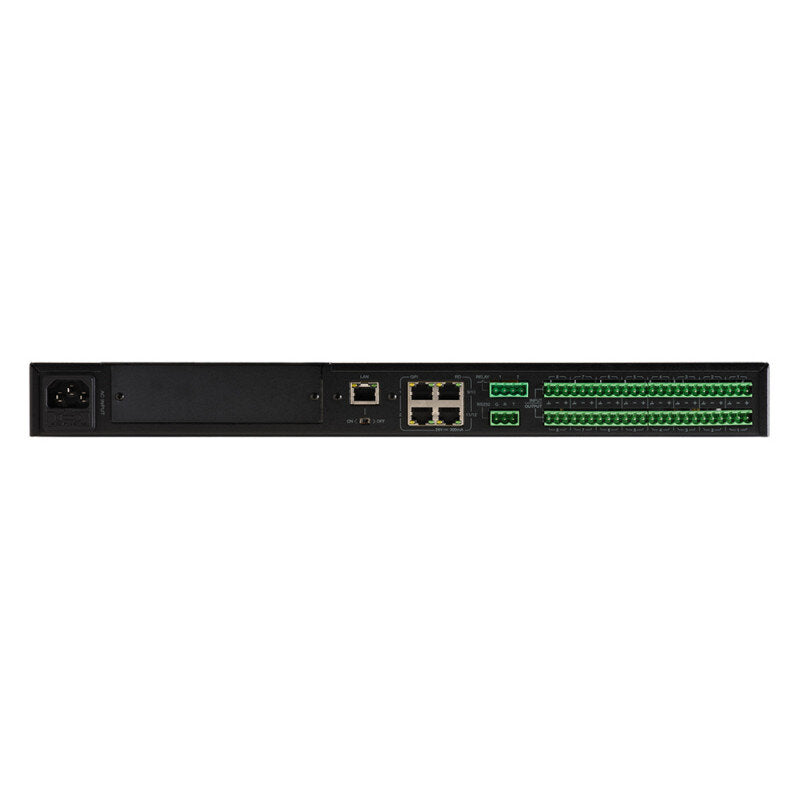 Audiophony - DZ-MATRIX - 12 x 12 (8 x 8 analog + 4 x 4 remote) with the possibility of adding 8 digital inputs / outputs and connecting up to 16 matrices via the optional Dante card