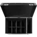 PARCOB150RGBW-FC8IN1 - Transport flight case designed to transport 8 Evolite PARCOB150RGBW-IP safely