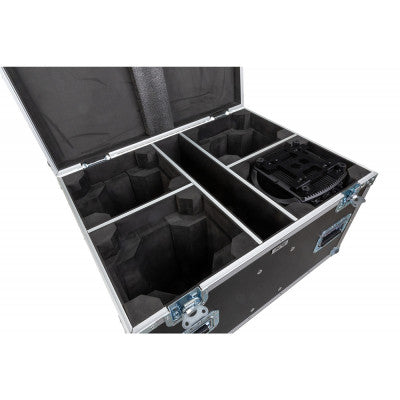 MOVING HEAD CASE 8 - Stackable flight case for 4 x BTX-BLIZZARD WASH1