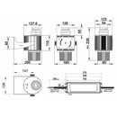 JB Systems - ROTOGOBO OUTDOOR - Powerful outdoor IP65 logo projector based on a 100 W cold white LED