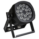BT-COLORAY 18FCR (XLR 5-pin) - Outdoor projector with 18 x 8 W RGBW LEDS, 20° beam angle, Neutrik TRUE1 powerCON, 5-pin XLR connectors and IP-fan cooling