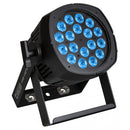 BT-COLORAY 18FCR (XLR 5-pin) - Outdoor projector with 18 x 8 W RGBW LEDS, 20° beam angle, Neutrik TRUE1 powerCON, 5-pin XLR connectors and IP-fan cooling