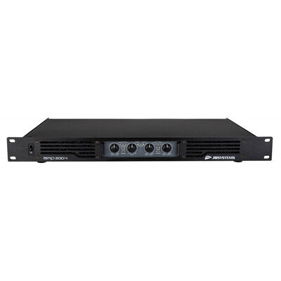 AMP200.4 - Professional 4-channel power amplifier in an extremely compact 19" 1U-housing