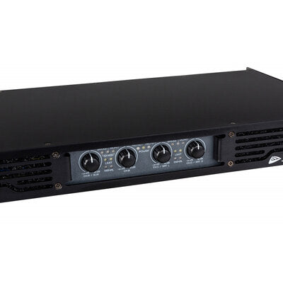 AMP200.4 - Professional 4-channel power amplifier in an extremely compact 19" 1U-housing