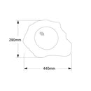 STONE60 - Outdoor IP66 granite rock imitation speaker for 100 V or 8 ohm, 60 W